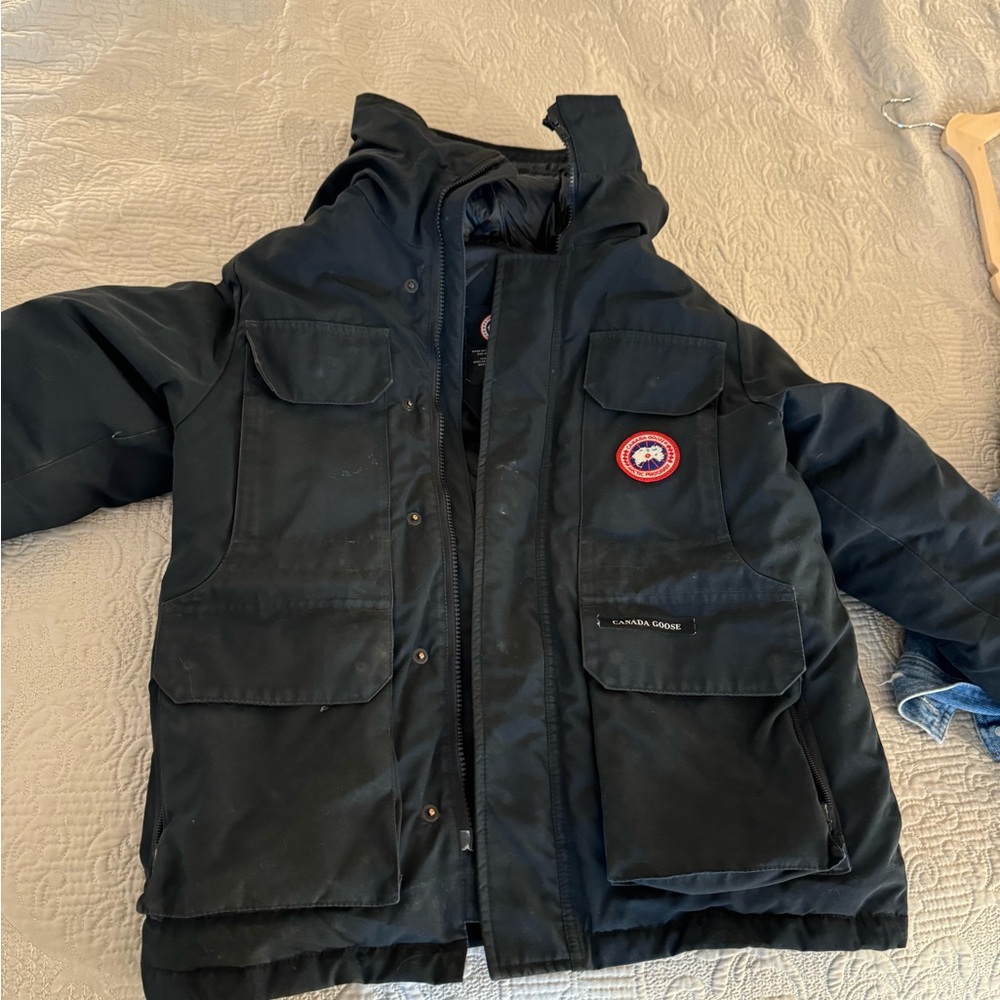 Canada Goose Dark Jacket with Logo